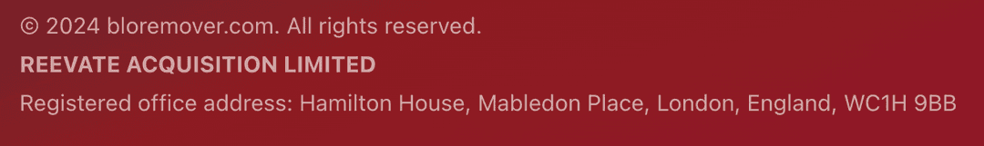 Company Footer
